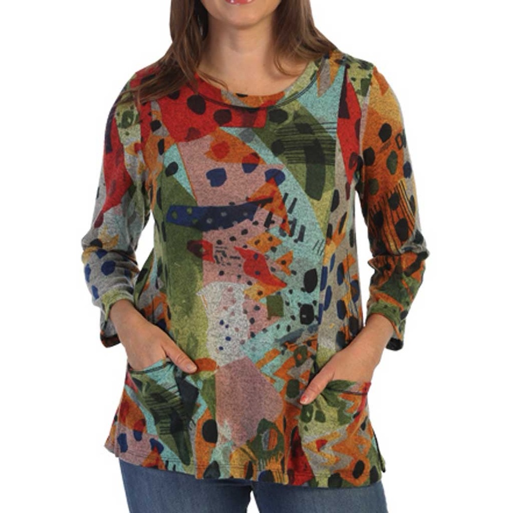 Jess & Jane Pop Art Tunic Top